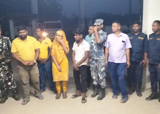भारत लैजाँदै गरेका बाराकी चेलीको भारतीय सीमा सुरक्षा बलले गरे उद्धार