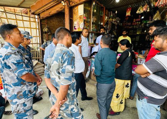 लहानका अधिकांस पसल बिना दर्ता सञ्चालन