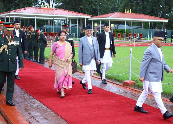 प्रधानमन्त्री चिन भ्रमणका लागि ओली प्रस्थान