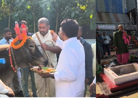 सिरहाको हिमालय सुगर मिल्सले गरे डोंगा पूजा, अव उखु क्रसिङ सुरु सिरहाको हिमालय सुगर मिल्सले गरे डोंगा पूजा, अव उखु क्रसिङ सुरु