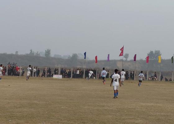 सृजना स्कूलले उचाल्यो प्रथम गोलबजार नगर स्तरीय बिद्यालय फुटबल प्रतियोगिताको उपाधी