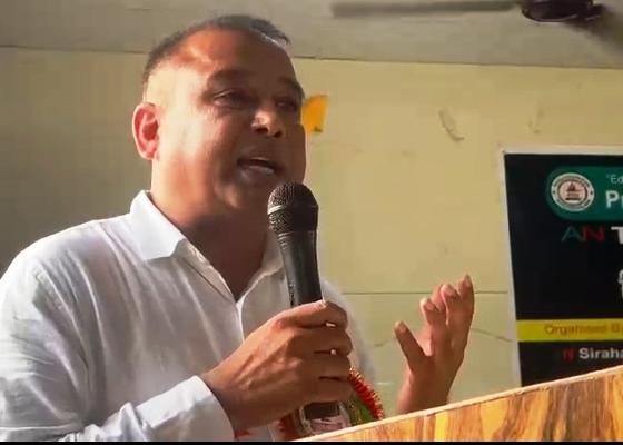 सामुदायिक विद्यालयलाई सम्पूर्ण जाती र वर्गको साझा संस्थाको रुपमा स्थापित गर्नु छ: शिक्षा मन्त्री सिंहल सामुदायिक विद्यालयलाई सम्पूर्ण जाती र वर्गको साझा संस्थाको रुपमा स्थापित गर्नु छ: शिक्षा मन्त्री सिंहल